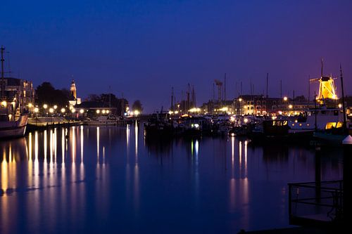 Hellevoetsluis bei Nacht