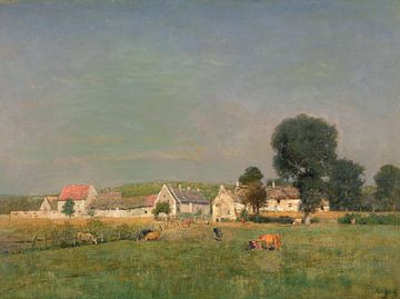 Alfred De Knyff,Het dorp Chaslepont