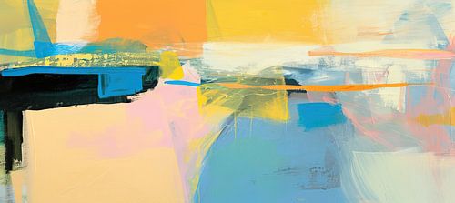 Abstrait moderne | Chuchotement de la toile