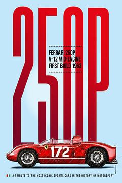 Ferrari 250P Tribute von Theodor Decker