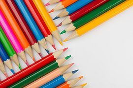 Collectie van bont gekleurde potloden von Tonko Oosterink