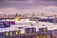 Rotterdam, de stad, de Maas en de haven van Frans Blok thumbnail