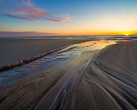 Sunset at Texel, the Netherlands