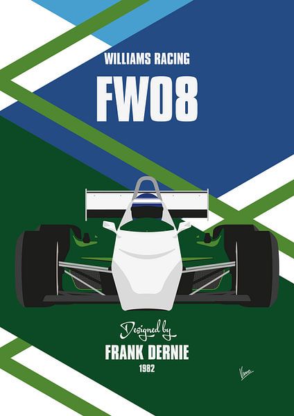 MY 1982 Williams FW08 van Chungkong Art
