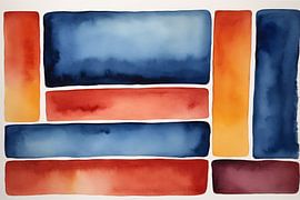 Heat Against Cold in Watercolour by Art & Soul Creations