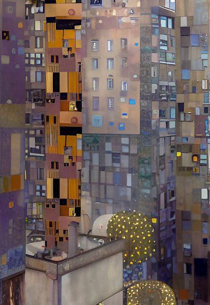 The kiss of the city by Karin van Bylevelt