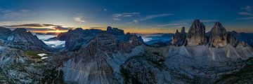 Sunrise at the Three Peaks by Denis Feiner