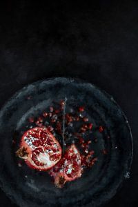 Still life Pomegranate by Digitale Schilderijen