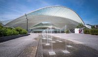 Bahnhof Lüttich-Guillemins von Huub Keulers Miniaturansicht