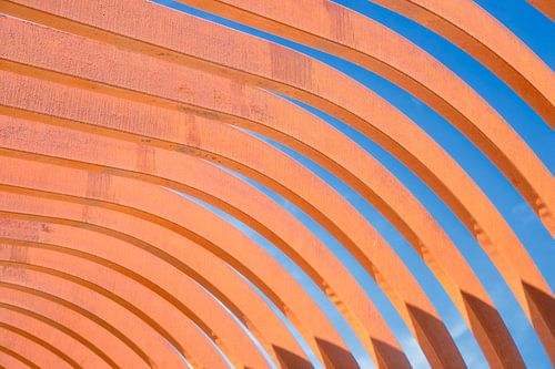 Arches under a blue sky, Spain