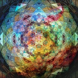 Mandala Regenbogen