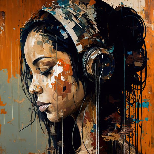 Music - My Future, My Past by ARTEO Paintings