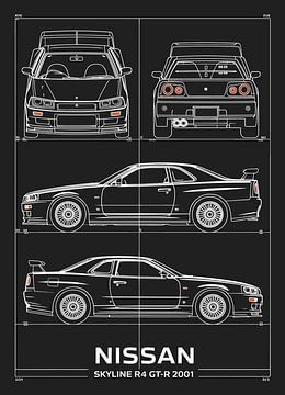 Nissan Skyline R34 GT-R 2001