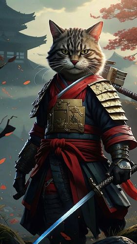 De karmijnrode bewaker van Edo