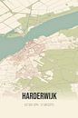 Vintage map of Harderwijk (Gelderland) by MyCityPoster thumbnail
