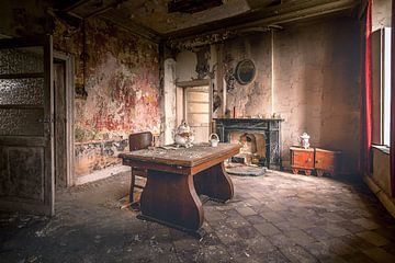 Chateau in decline by Frans Nijland