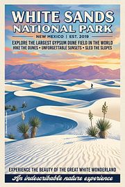 Visitez le parc national de White Sands sur Ted Decker