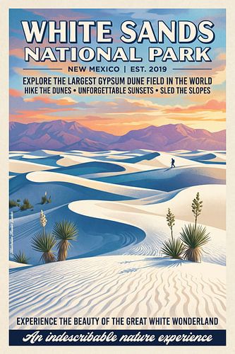 Visitez le parc national de White Sands