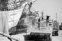 The hard work in the harbor Sunda Kelapa, Jakarta, Jave, Indonesia.