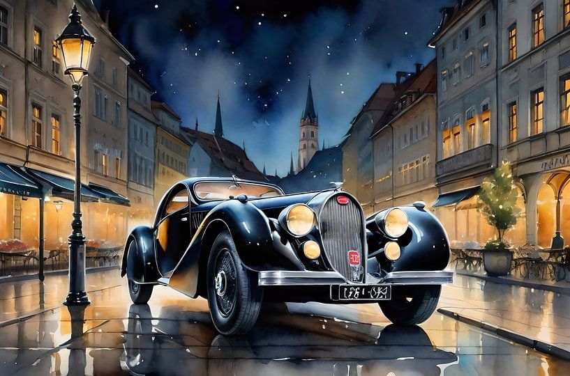 Black Type 57 by Bugatti von DeVerviersBelgium