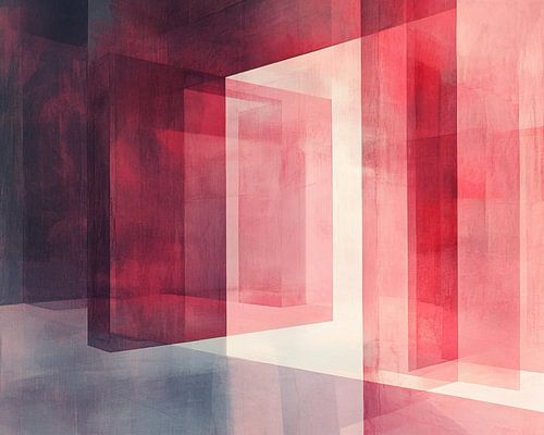 Géométrie rose | Profondeur rose