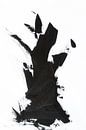 Tree of Life part 1 | Zwart-wit abstract van Henriëtte Mosselman thumbnail