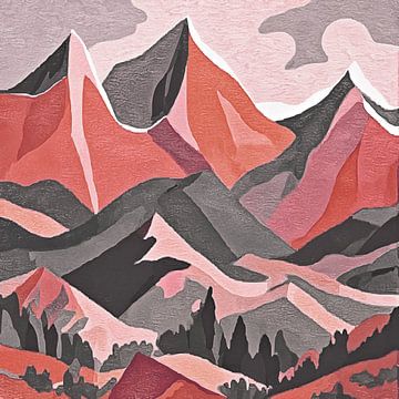 Umgeben von hohen Bergen von Anna Marie de Klerk