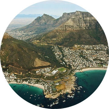 Cape peninsula aerial view III - Camps Bay - Clifton van Meleah Fotografie