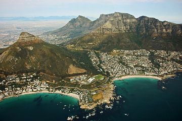 Cape peninsula aerial view III - Camps Bay - Clifton by Meleah Fotografie