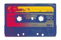 Cassettebandje - full colour van > VrijFormaat < thumbnail