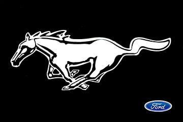 Ford Mustang Embleem van Gert Hilbink