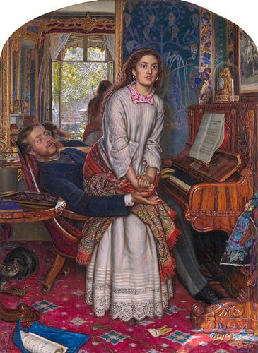 Holman Hunt. The Awakening Conscience