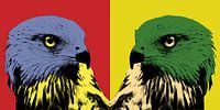 Rode Vlieger Pop Art
