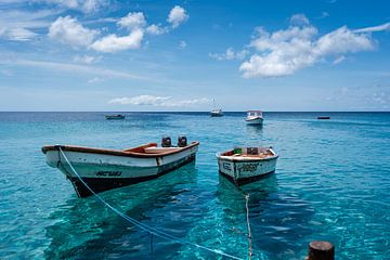 Vissersbootjes Curaçao van Marmar