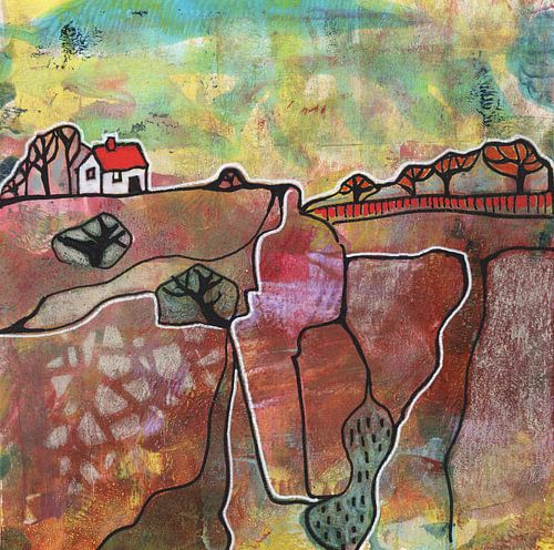 Seizoenslandschap - herfst