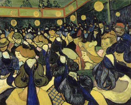 Vincent van Gogh. Dansfeest in Arles