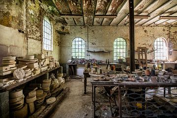 Abandoned Pottery by Vivian Teuns