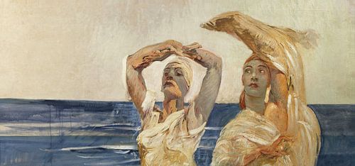 Elena en Cassandra, Giulio Aristide Sartorio