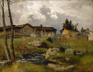 Hjalmar Munsterhjelm, Vor dem Gewitter