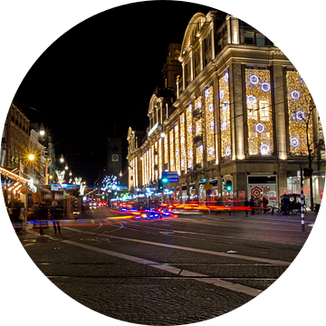 Kerstmarkt en De Bijenkorf