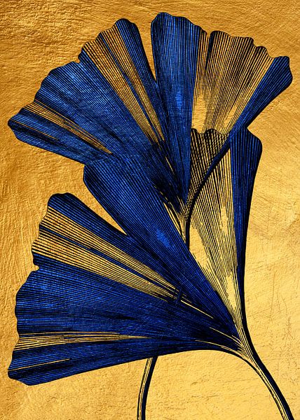 ginko floral decoration #ginko by JBJart Justyna Jaszke