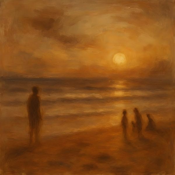 Sand between your toes by FoXo Art