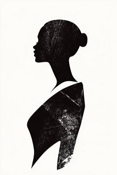 Elegance in the silhouette by Poster Art Shop