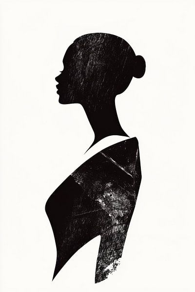Elegance in the silhouette by Poster Art Shop