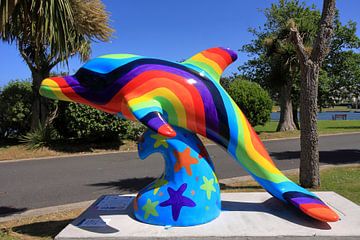 Regenbogen-Delfin von aidan moran