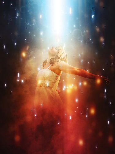 Aufstieg zum Himmel eines Engels von Denny Gruner