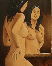 Mirror nude by Huber ART