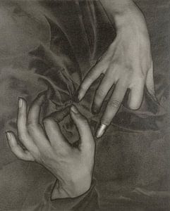 Georgia O’Keeffe - Hands and Thimble (1919) by Alfred Stieglitz