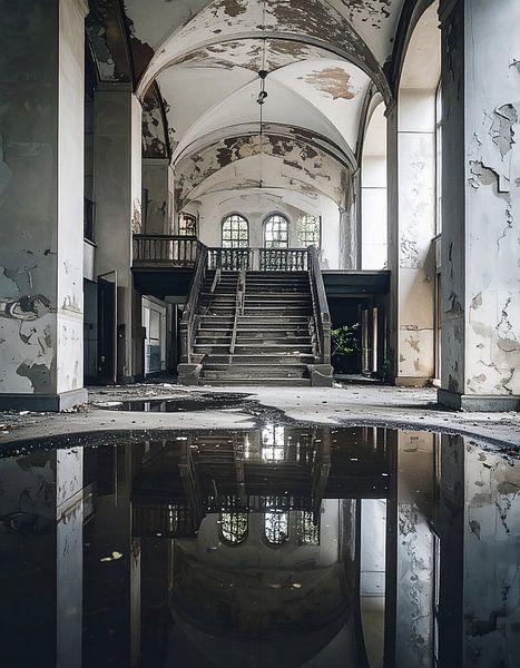 Lost Places entrance hall by Mustafa Kurnaz