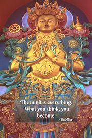 Tibetaans beeld van Misja Vermeulen